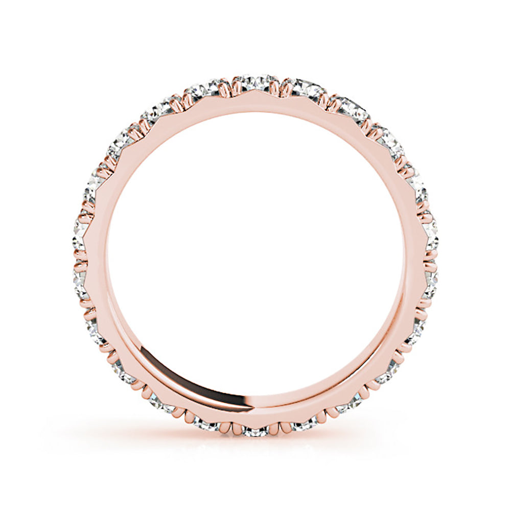 Classic 2.20 ct. Round Diamond Eternity Band-VIRABYANI